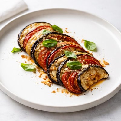 Image of Eggplant and Tomato Gratin