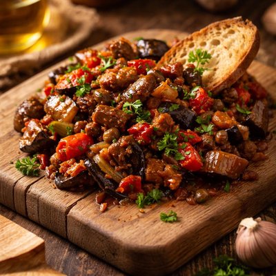 Image of Eggplant Aubergine Antipasto