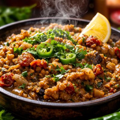 Image of Eggplant Aubergine Bharta