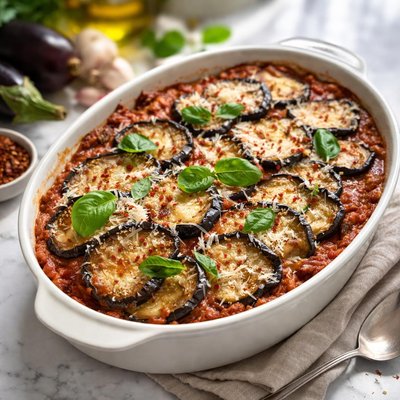 Image of Eggplant Aubergine Casserole