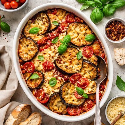 Image of Eggplant Aubergine Casserole 2