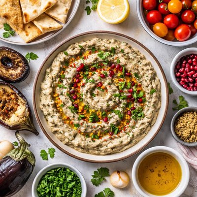 Image of Eggplant Aubergine Dip