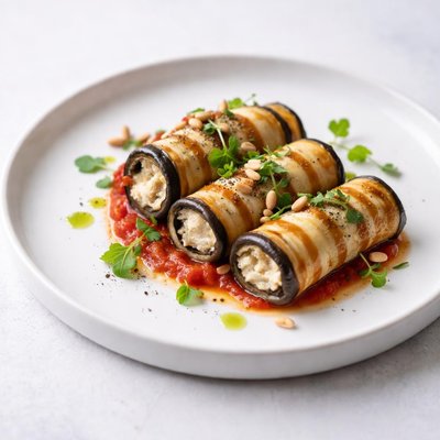 Image of Eggplant Aubergine Roll