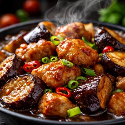 Image of Eggplant Chicken