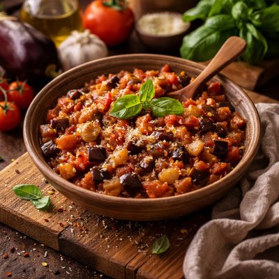 Image of Eggplant Pasta Sauce or Side Dish