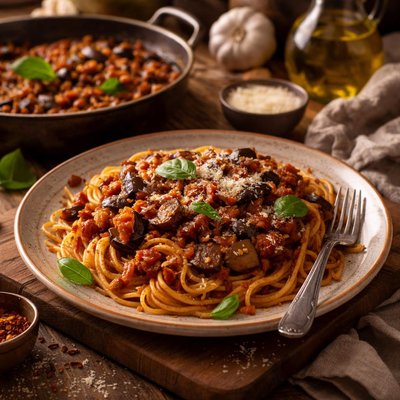 Image of Eggplant Spaghetti Sauce