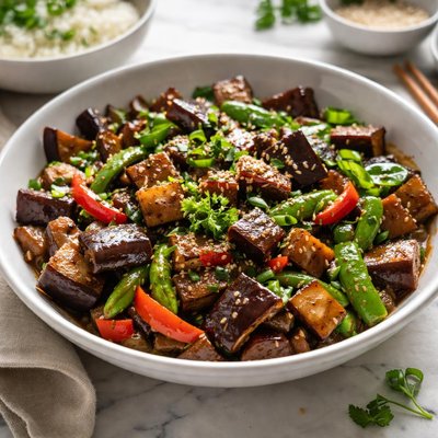 Image of Soy-Free Eggplant Stir-Fry