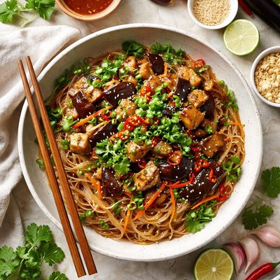 Image of Eggplant Vermicelli
