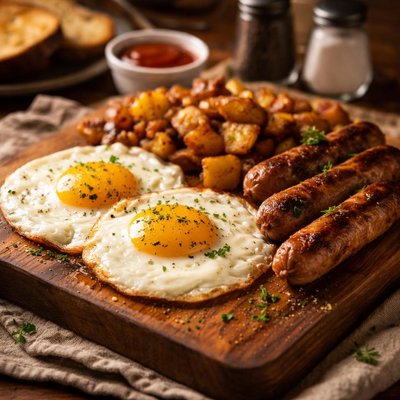 Image of Eggs and Sausage
