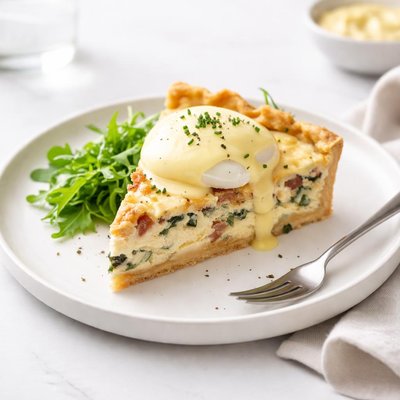 Image of Eggs Benedict Quiche