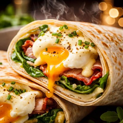 Image of Eggs Benedict Wrap
