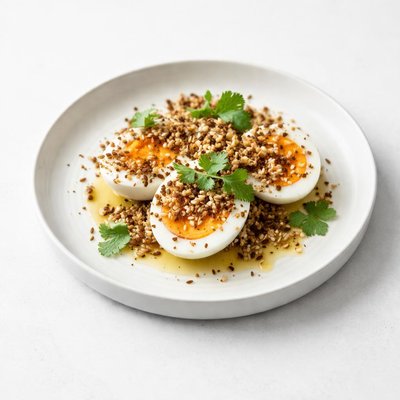 Image of Egyptian Eggs with Dukkah