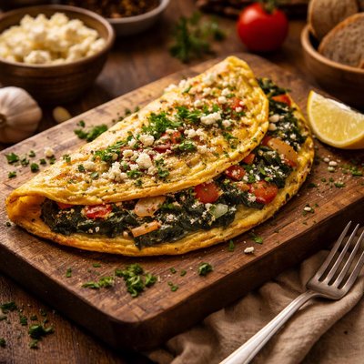 Image of Egyptian Spinach Omelet