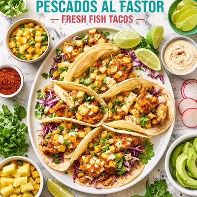 Image of El Torito Tacos Pescados Al Pastor Fresh Fish Tacos