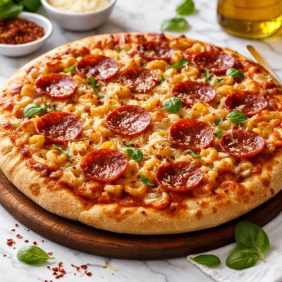 Image of Elbow Mac Pepperoni Pizza