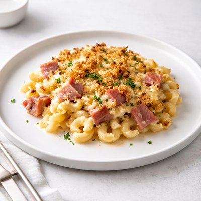 Image of Elbows and Ham Bake