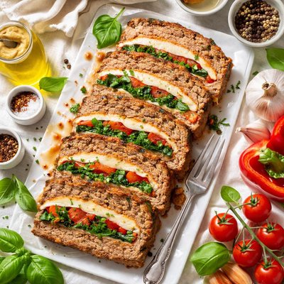 Image of Elegant Layered Meatloaf