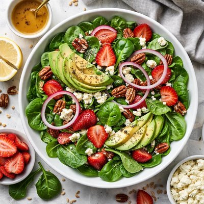 Image of Elegant Spinach Salad