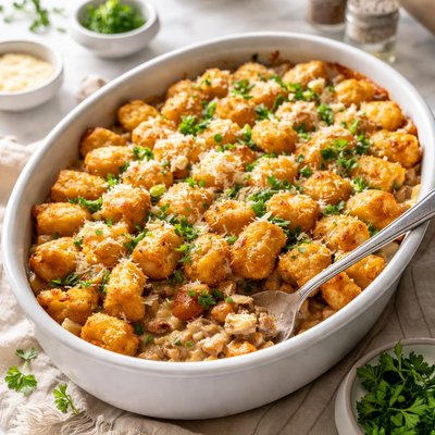 Image of Elegant Tater Tot Hotdish