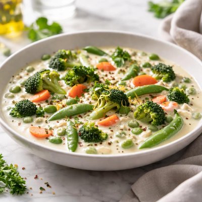 Image of Elegantly Creamed Vegetables