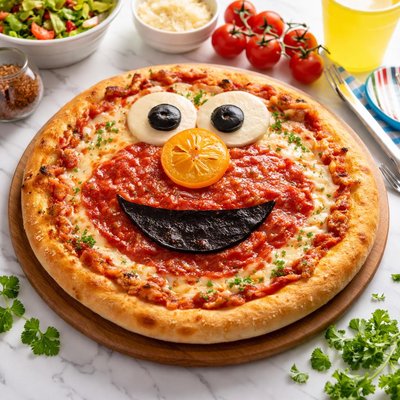 Image of Elmo Pizza Kid Friendly