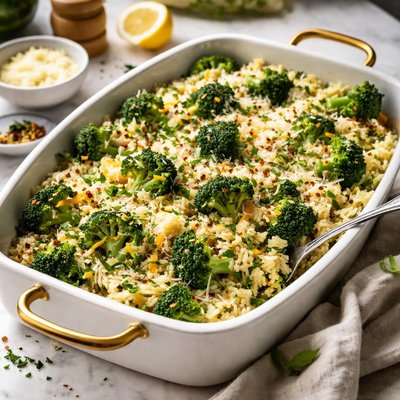 Image of Emerald Rice Bake Broccoli