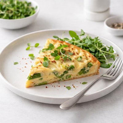 Image of Emmentaler and Asparagus Frittata