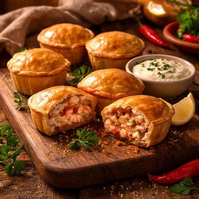 Image of Empadinhas Brazilian Shrimp Pies