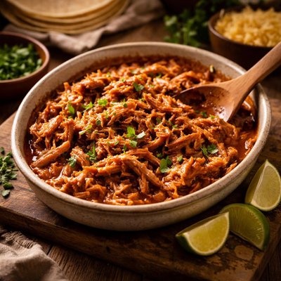 Image of Enchilada Meat from the Crock Pot