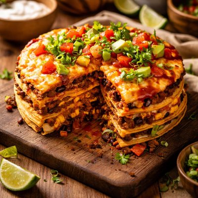 Image of Enchilada Stack Casserole
