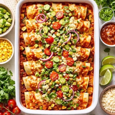 Image of Enchiladas Calabaza