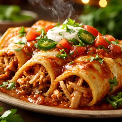 Image of Enchiladas De Pollo Paula Deen