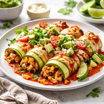 Image of Enchiladas De Zucchini