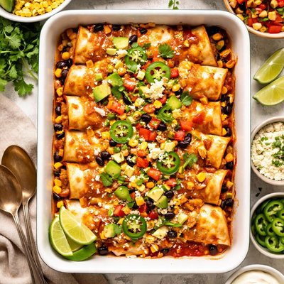 Image of Enchiladas Santa Fe