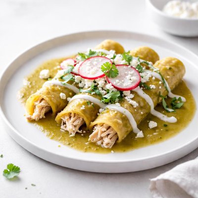 Image of Enchiladas Verdes Green Enchiladas