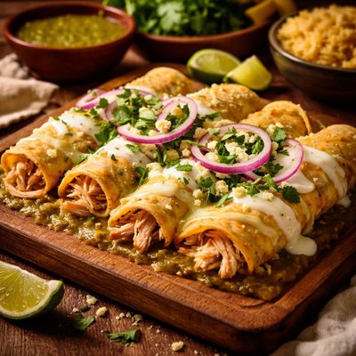 Image of Enchiladas Verdes Suizas