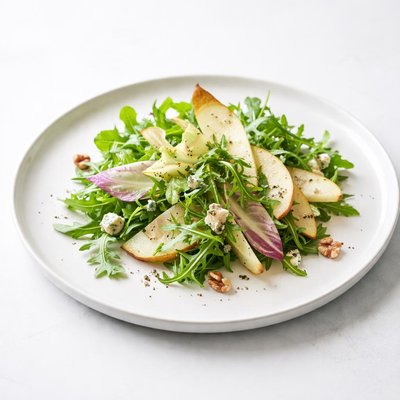 Image of Endive Arugula and Pear Salad