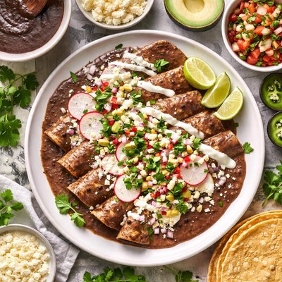 Image of Enfrijoladas