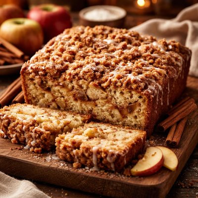 Image of English Apple Cinnamon Coffee Cake Zwt Three