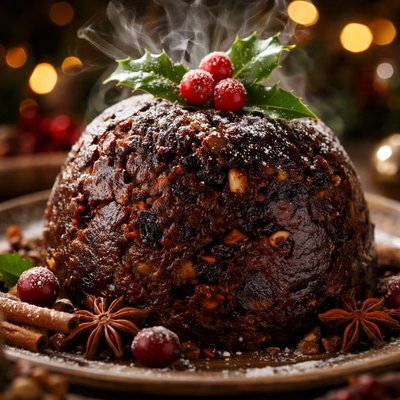 Image of English Christmas Pudding Ii