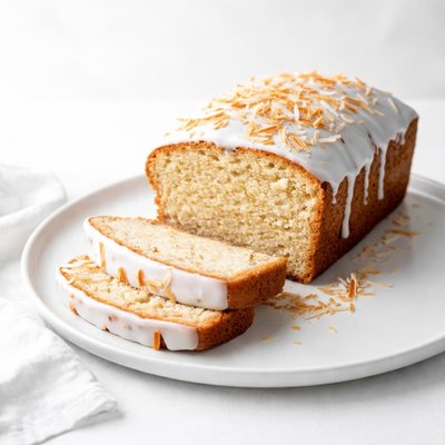 Image of English Coconut Tea Loaf