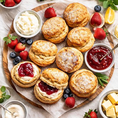 Image of English Cream Scones