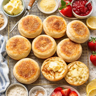Image of English Muffins Bread Machine Method