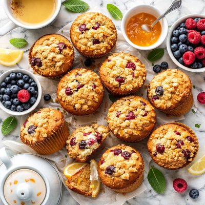 Image of English Tea Muffins