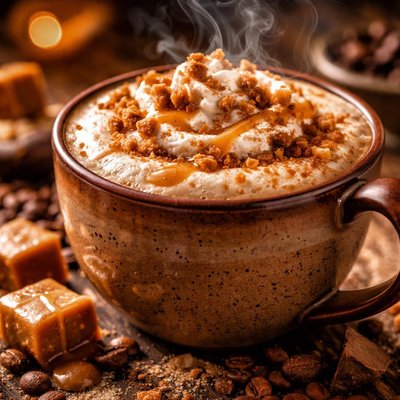 Image of English Toffee Cappuccino Mix