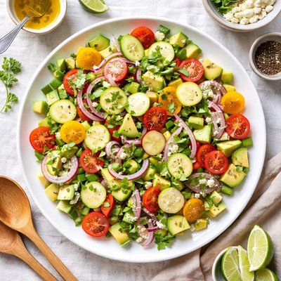 Image of Ensalada Palmito Recipe Hearts of Palm Salad