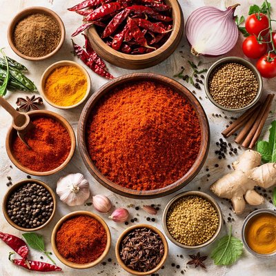 Image of Eritrean Berbere Red Pepper Spice Mixture