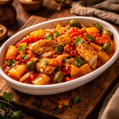 Image of Escabeche with Papaya