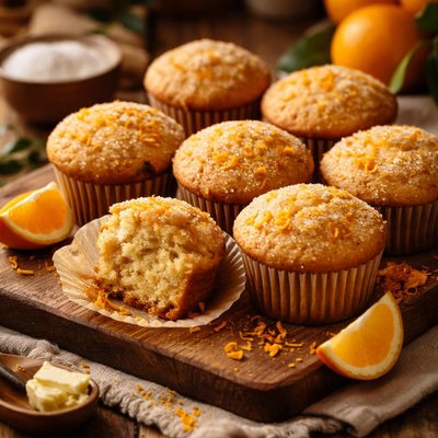 Image of Essence of Orange Muffins