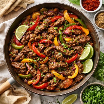 Image of Ethiopian Beef and Peppers